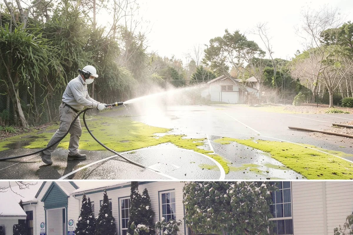 Fall Exterior Cleaning in Pacific, King County, WA - September through early November works best, after the summer growing season and before persistent winter rain arrives.