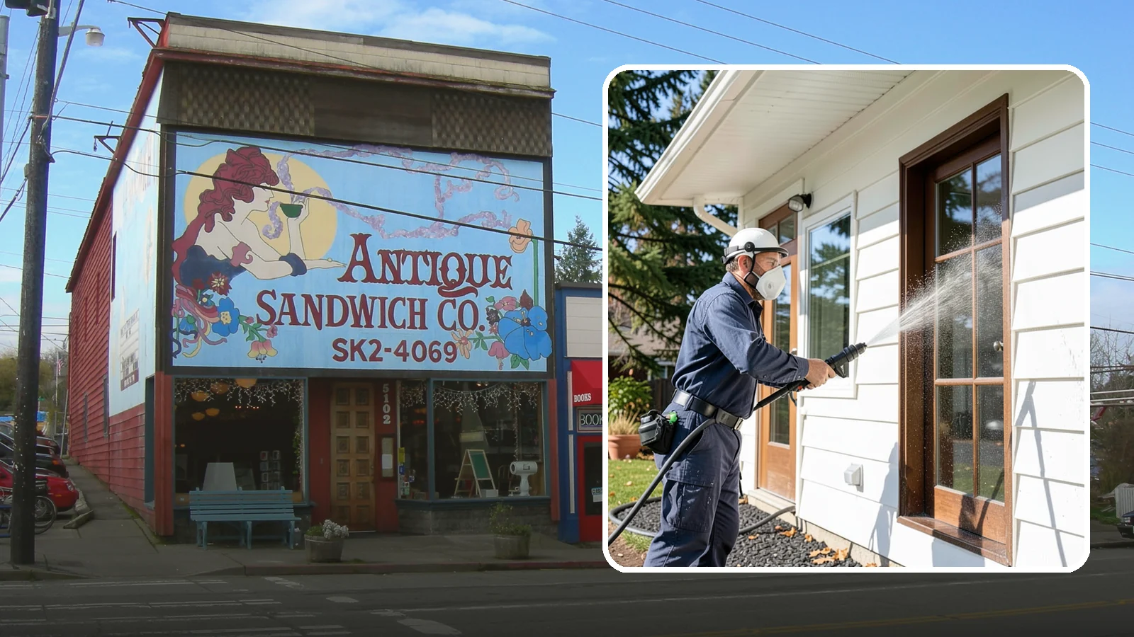Fall Exterior Cleaning in Ruston, Pierce County, WA - A fall exterior cleaning removes summer's dust and the first flush of autumn debris before Washington's wet season sets in.