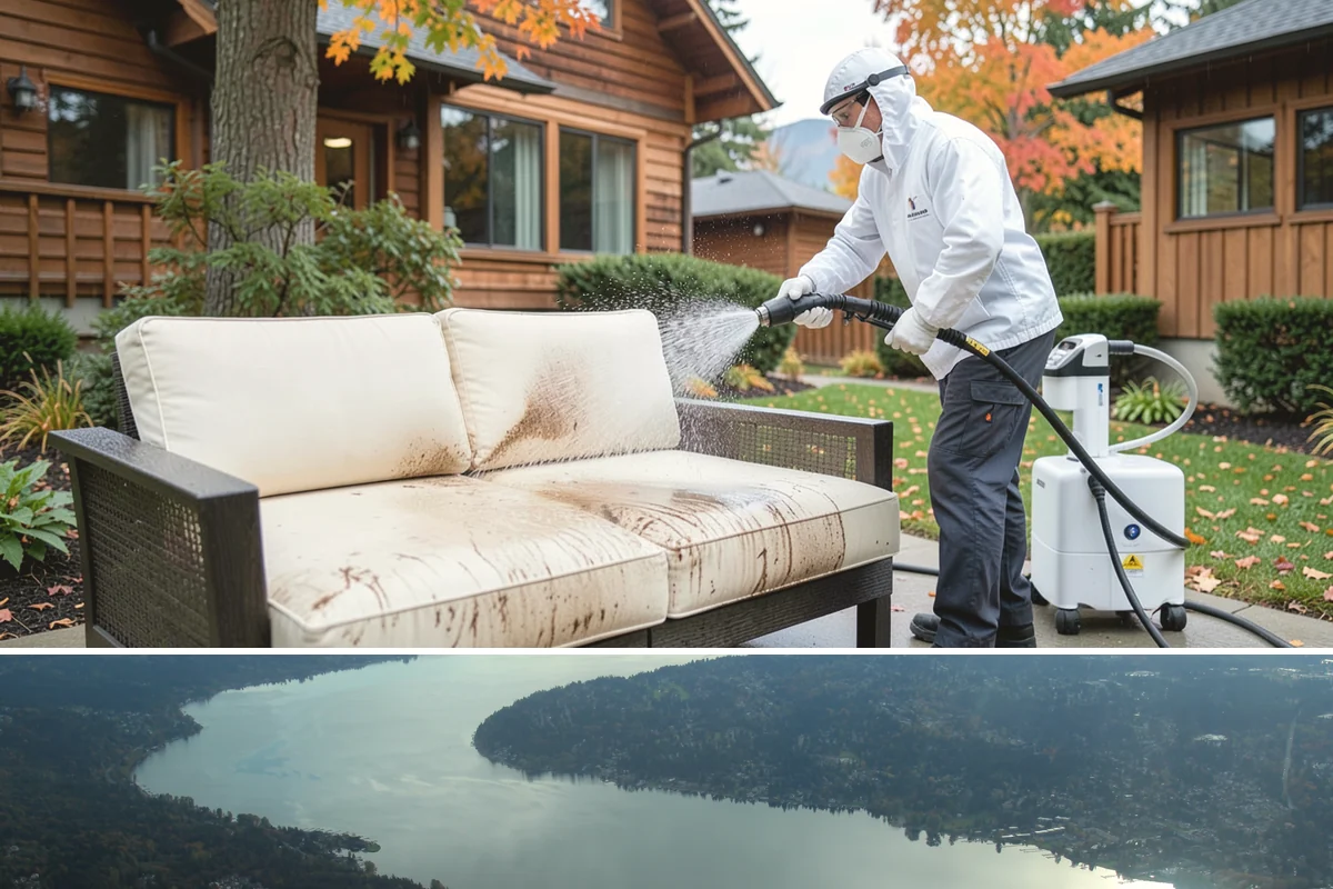 Fall Exterior Cleaning in Sammamish, King County, WA - September through early November works best, after the summer growing season and before persistent winter rain arrives.