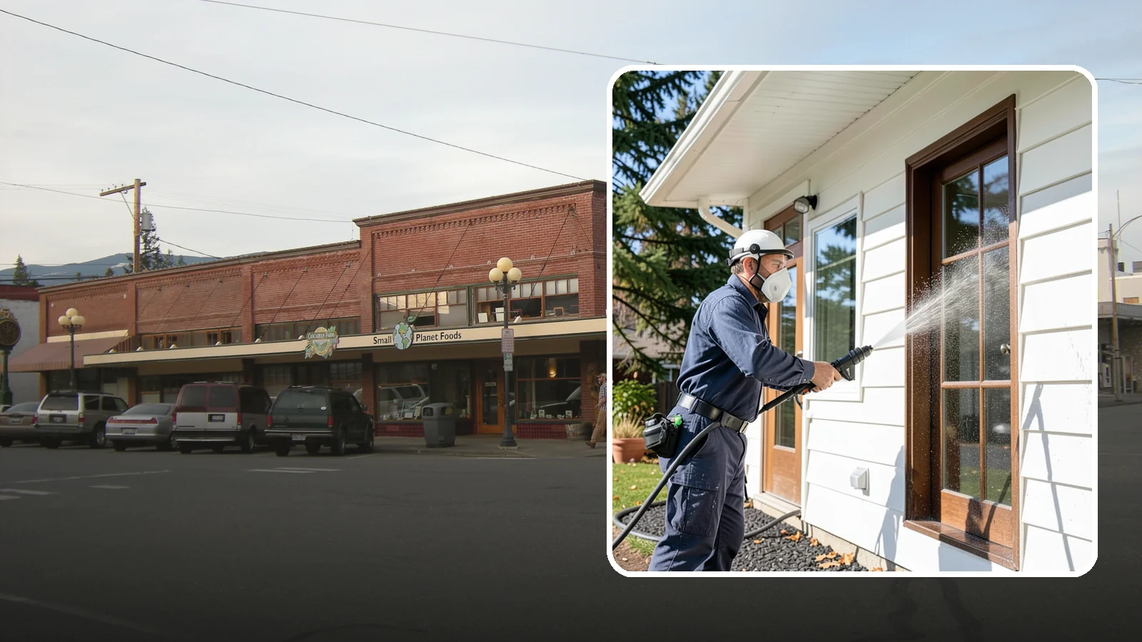 Fall Exterior Cleaning in Sedro-Woolley, Skagit County, WA - A fall exterior cleaning removes summer's dust and the first flush of autumn debris before Washington's wet season sets in.