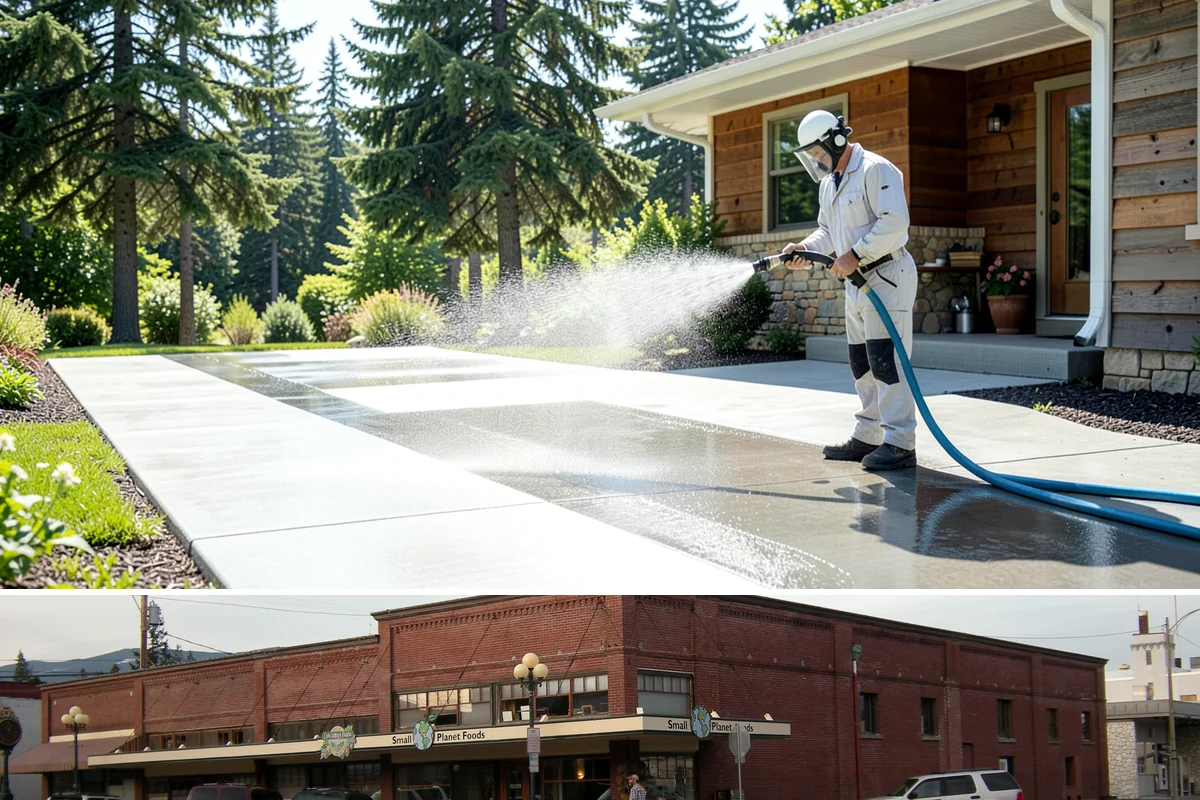 Fall Exterior Cleaning in Sedro-Woolley, Skagit County, WA - September through early November works best, after the summer growing season and before persistent winter rain arrives.