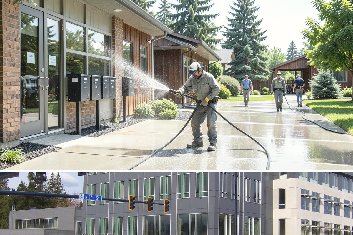 Fall Exterior Cleaning in Shoreline, King County, WA - September through early November works best, after the summer growing season and before persistent winter rain arrives.