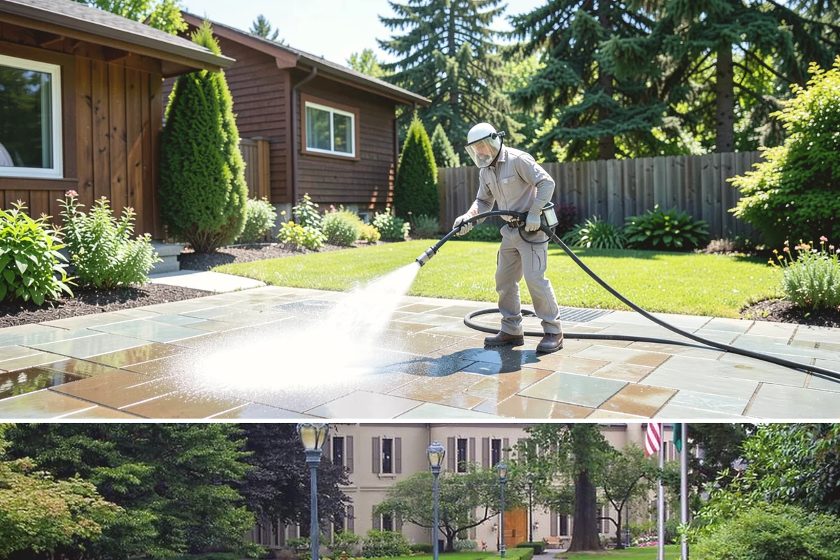 Fall Exterior Cleaning in Woodinville, King County, WA - September through early November works best, after the summer growing season and before persistent winter rain arrives.