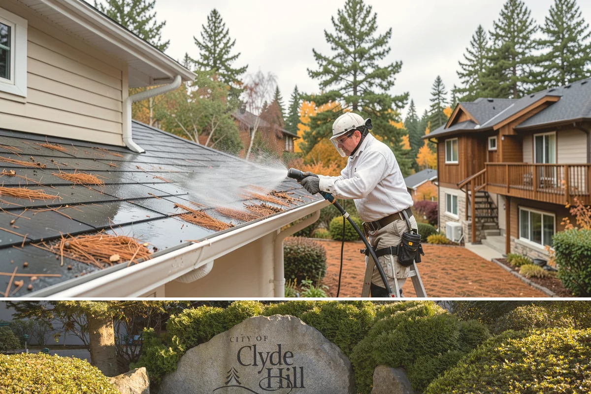 Fence Brightening in Clyde Hill, King County, WA - Brighten during dry summer weather right before sealing so the wood stays low in moisture.