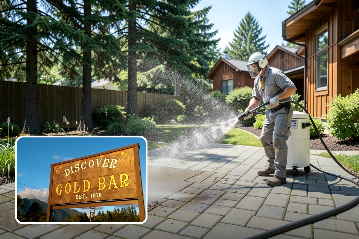 Fence Brightening in Gold Bar, Snohomish County, WA - Neutralizes cleaner residue and balances the wood's pH