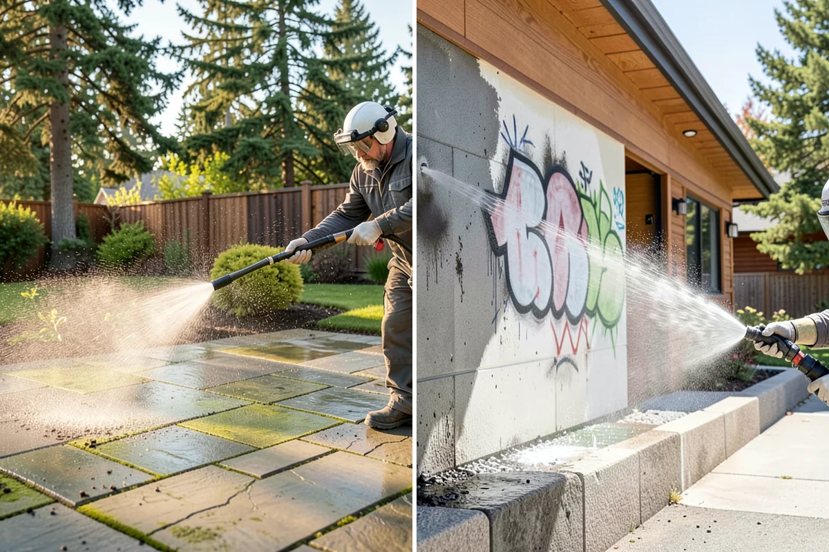 Fence Brightening in Lake Forest Park, King County, WA - Confirm the fence has been washed or stripped first