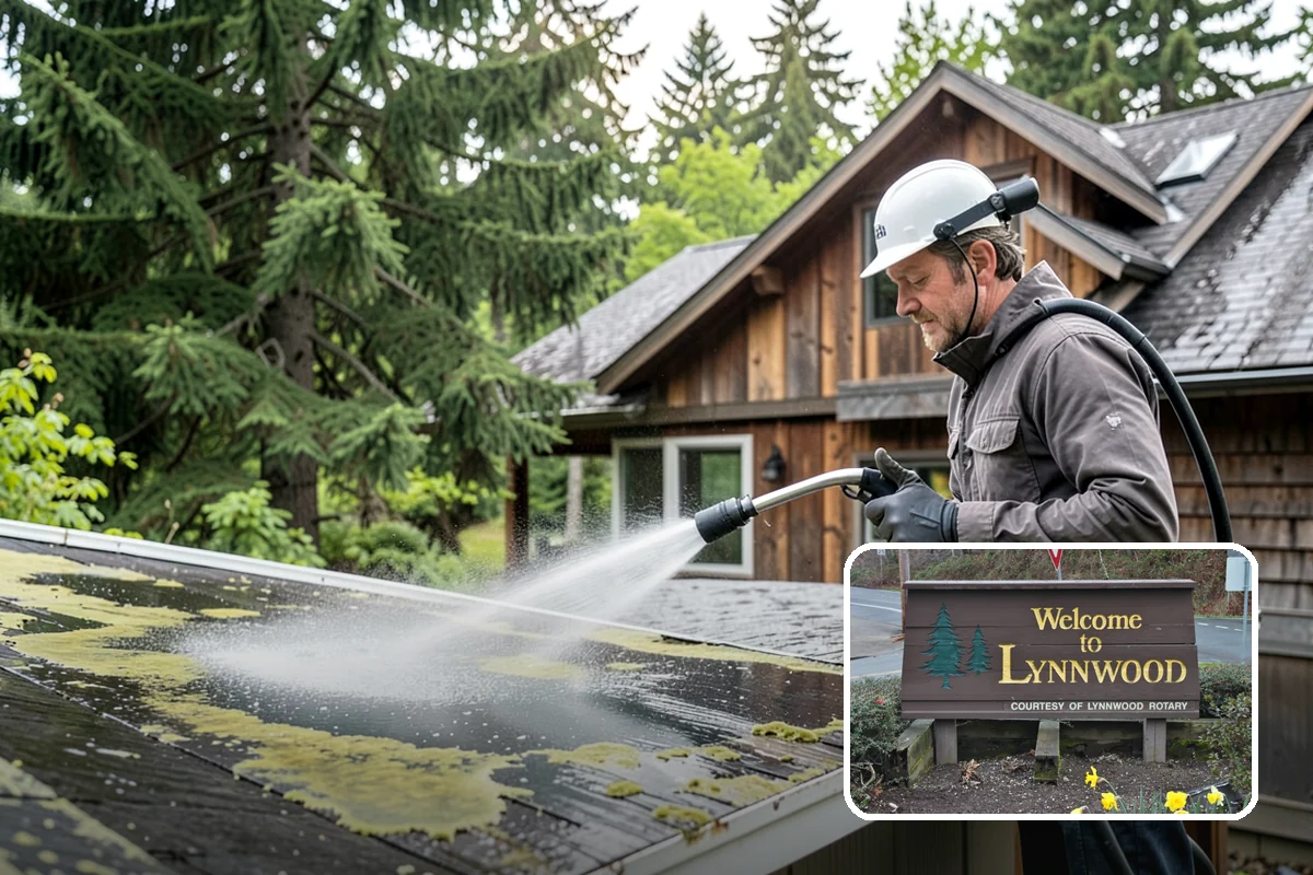 Fence Brightening in Lynnwood, Snohomish County, WA - Neutralizes cleaner residue and balances the wood's pH