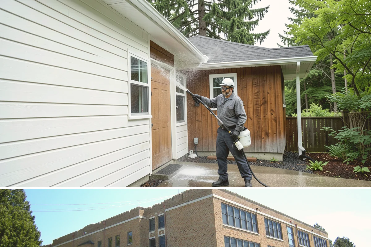 Fence Brightening in Maple Valley, King County, WA - Brighten during dry summer weather right before sealing so the wood stays low in moisture.