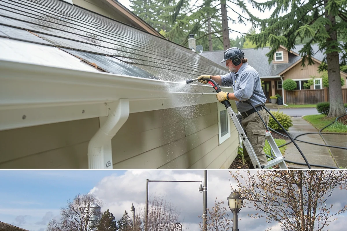 Fence Brightening in Marysville, Snohomish County, WA - Brighten during dry summer weather right before sealing so the wood stays low in moisture.