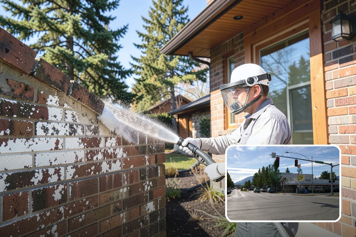 Fence Brightening in North Bend, King County, WA - Neutralizes cleaner residue and balances the wood's pH