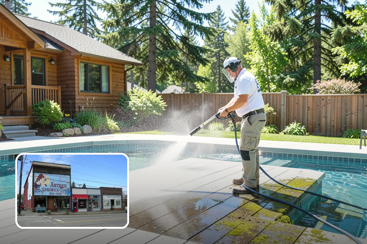 Fence Brightening in Ruston, Pierce County, WA - Neutralizes cleaner residue and balances the wood's pH