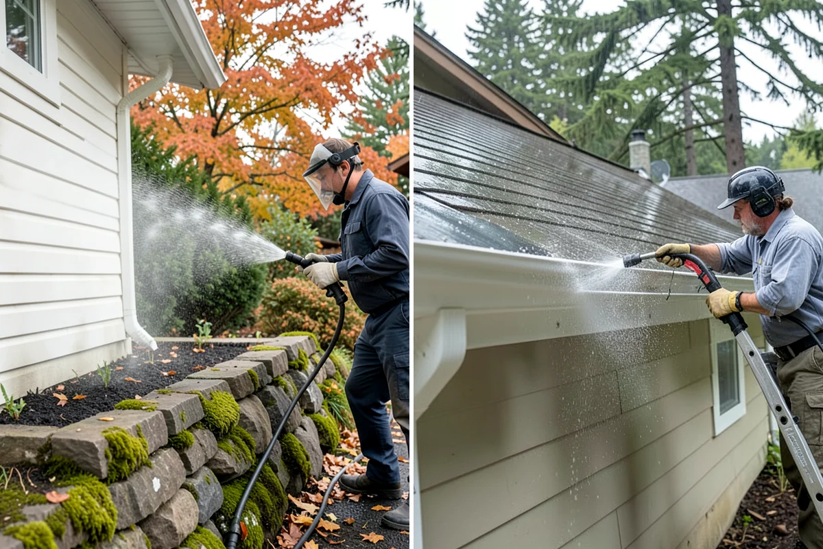Fence Brightening in SeaTac, King County, WA - Confirm the fence has been washed or stripped first