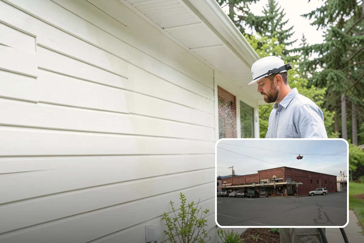 Fence Brightening in Sedro-Woolley, Skagit County, WA - Neutralizes cleaner residue and balances the wood's pH