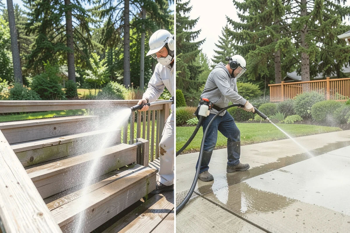 Fence Brightening in Snohomish, Snohomish County, WA - Confirm the fence has been washed or stripped first