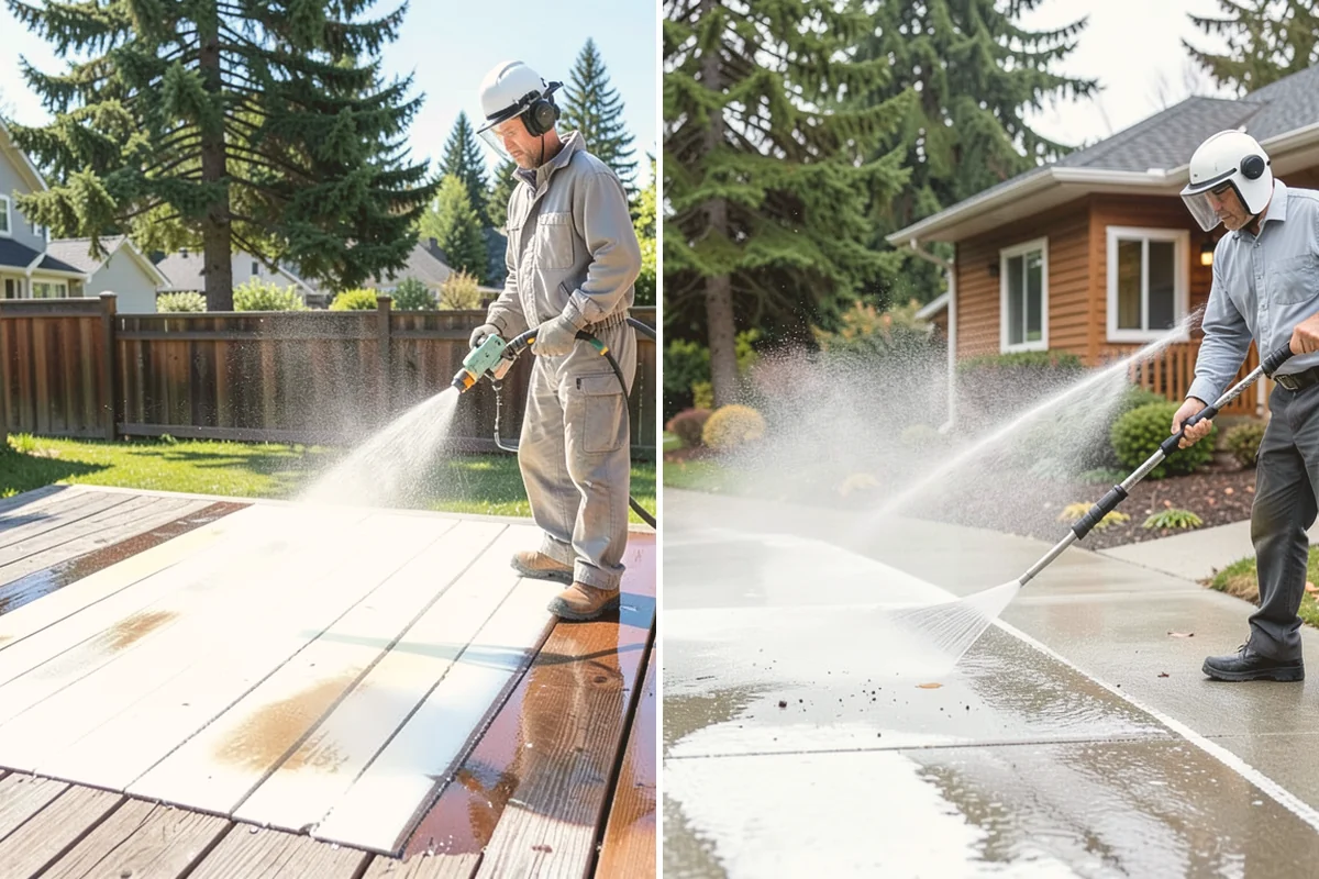 Fence Brightening in Stanwood, Snohomish County, WA - Confirm the fence has been washed or stripped first