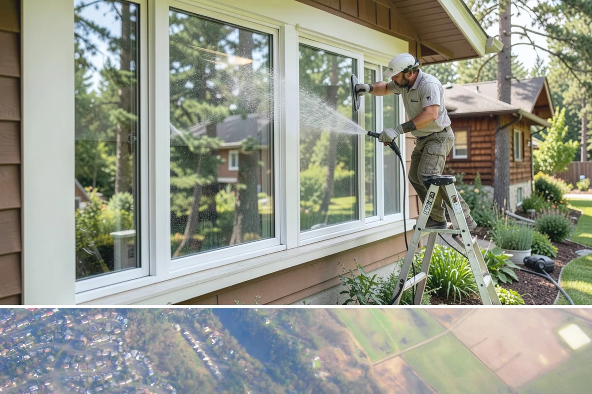 Fence Mildew Removal in Algona, King County, WA - Treat mildew in the warmer, drier months when growth slows and the treatment can work before new rain arrives.