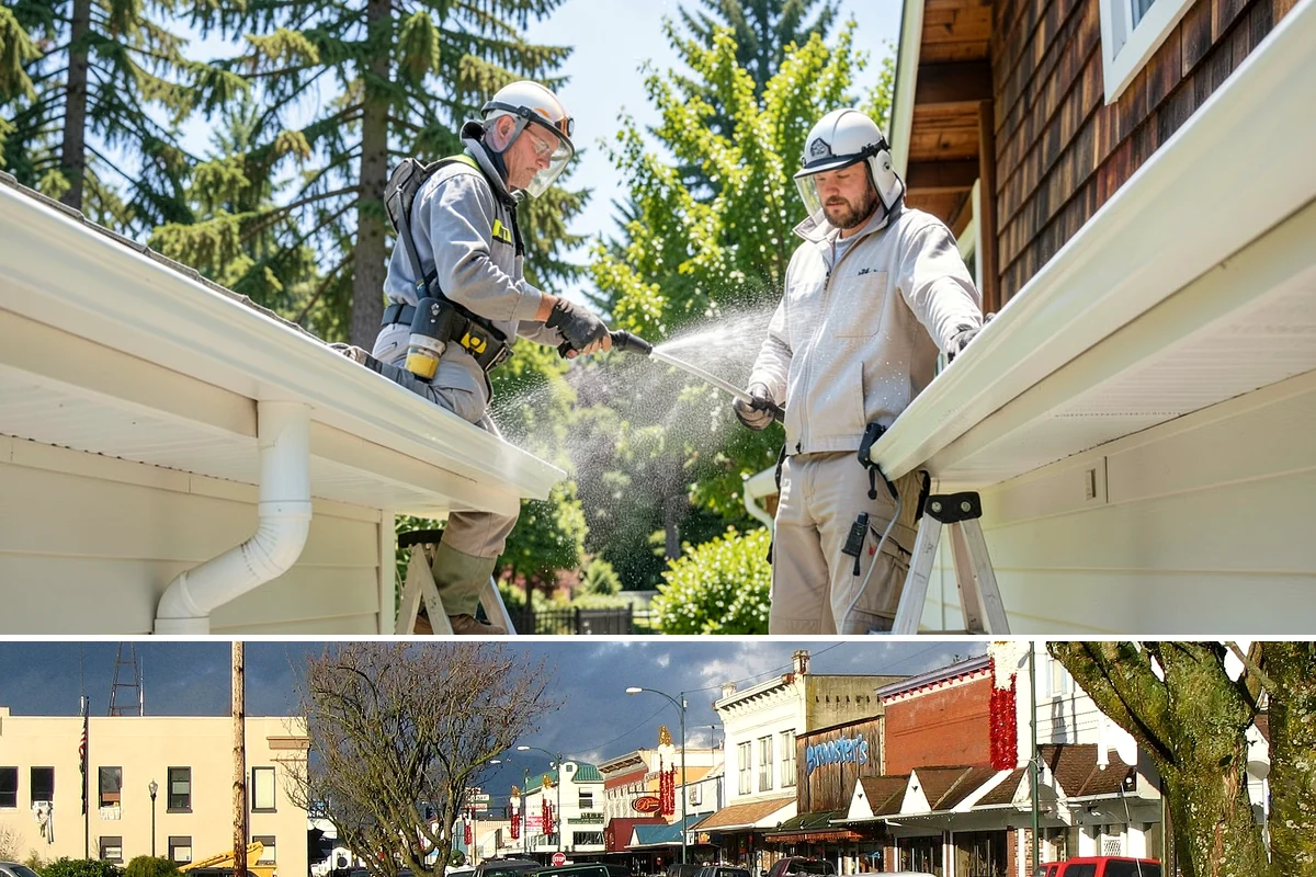 Fence Mildew Removal in Arlington, Snohomish County, WA - Treat mildew in the warmer, drier months when growth slows and the treatment can work before new rain arrives.