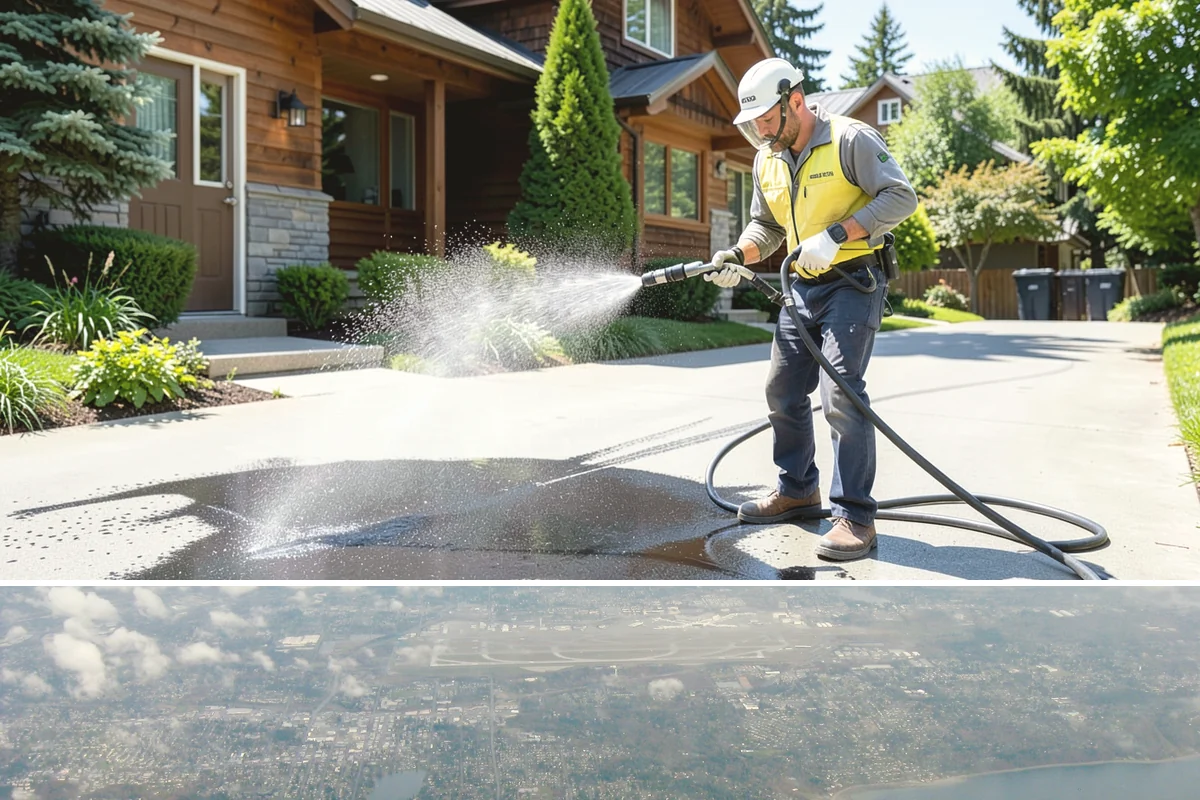 Fence Mildew Removal in Burien, King County, WA - Treat mildew in the warmer, drier months when growth slows and the treatment can work before new rain arrives.