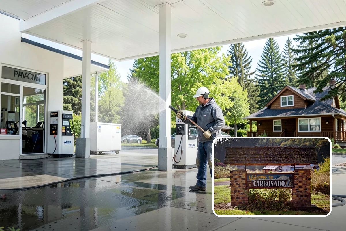 Fence Mildew Removal in Carbonado, Pierce County, WA - Kills mildew at the root instead of just rinsing the surface