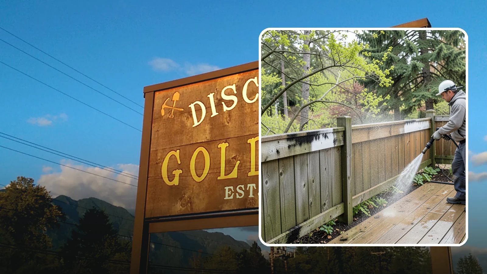 Fence Mildew Removal in Gold Bar, Snohomish County, WA - Targeted mildew treatment for the black-spotted, shaded fence sections our damp climate breeds year-round.