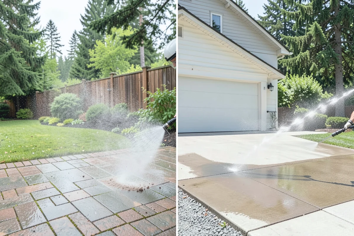 Fence Mildew Removal in Gold Bar, Snohomish County, WA - Identify the mildew-heavy shaded and low sections