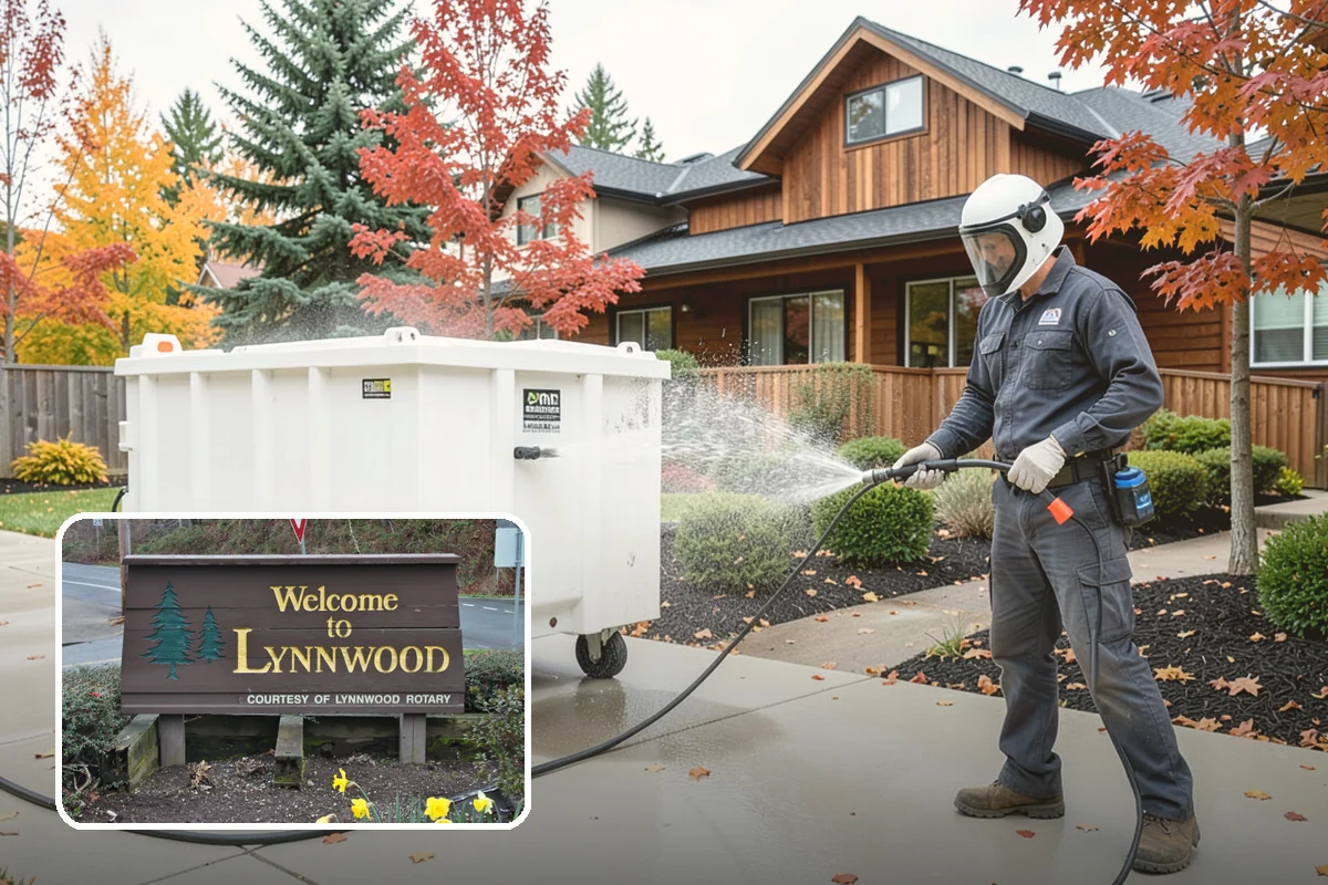 Fence Mildew Removal in Lynnwood, Snohomish County, WA - Kills mildew at the root instead of just rinsing the surface