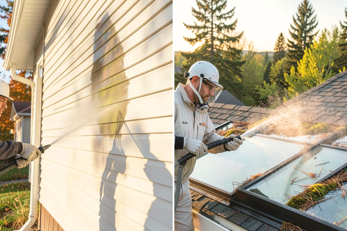 Fence Mildew Removal in Mukilteo, Snohomish County, WA - Identify the mildew-heavy shaded and low sections