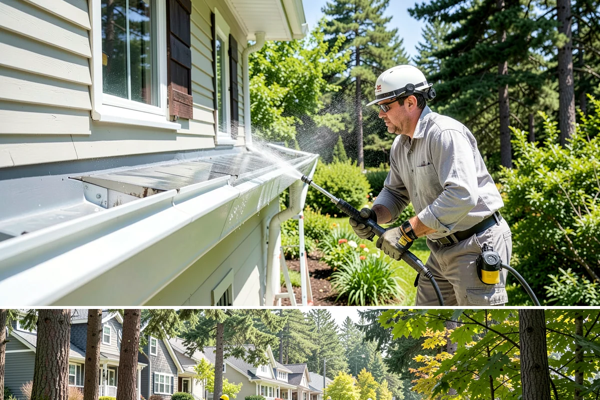 Fence Mildew Removal in Normandy Park, King County, WA - Treat mildew in the warmer, drier months when growth slows and the treatment can work before new rain arrives.