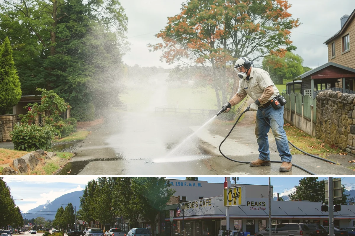 Fence Mildew Removal in North Bend, King County, WA - Treat mildew in the warmer, drier months when growth slows and the treatment can work before new rain arrives.