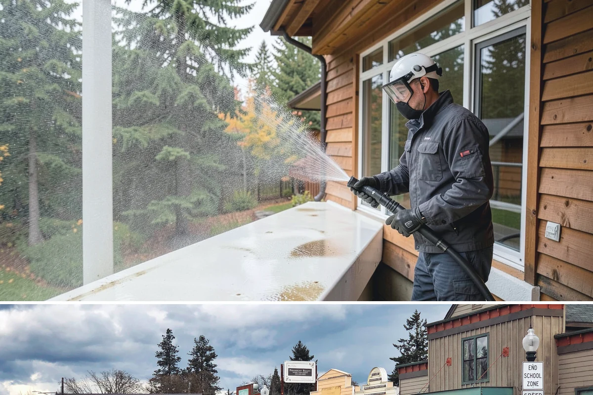 Fence Mildew Removal in Roy, Pierce County, WA - Treat mildew in the warmer, drier months when growth slows and the treatment can work before new rain arrives.