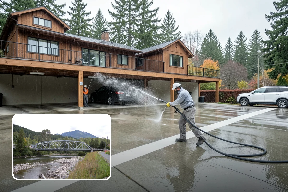 Fence Mildew Removal in Skykomish, King County, WA - Kills mildew at the root instead of just rinsing the surface