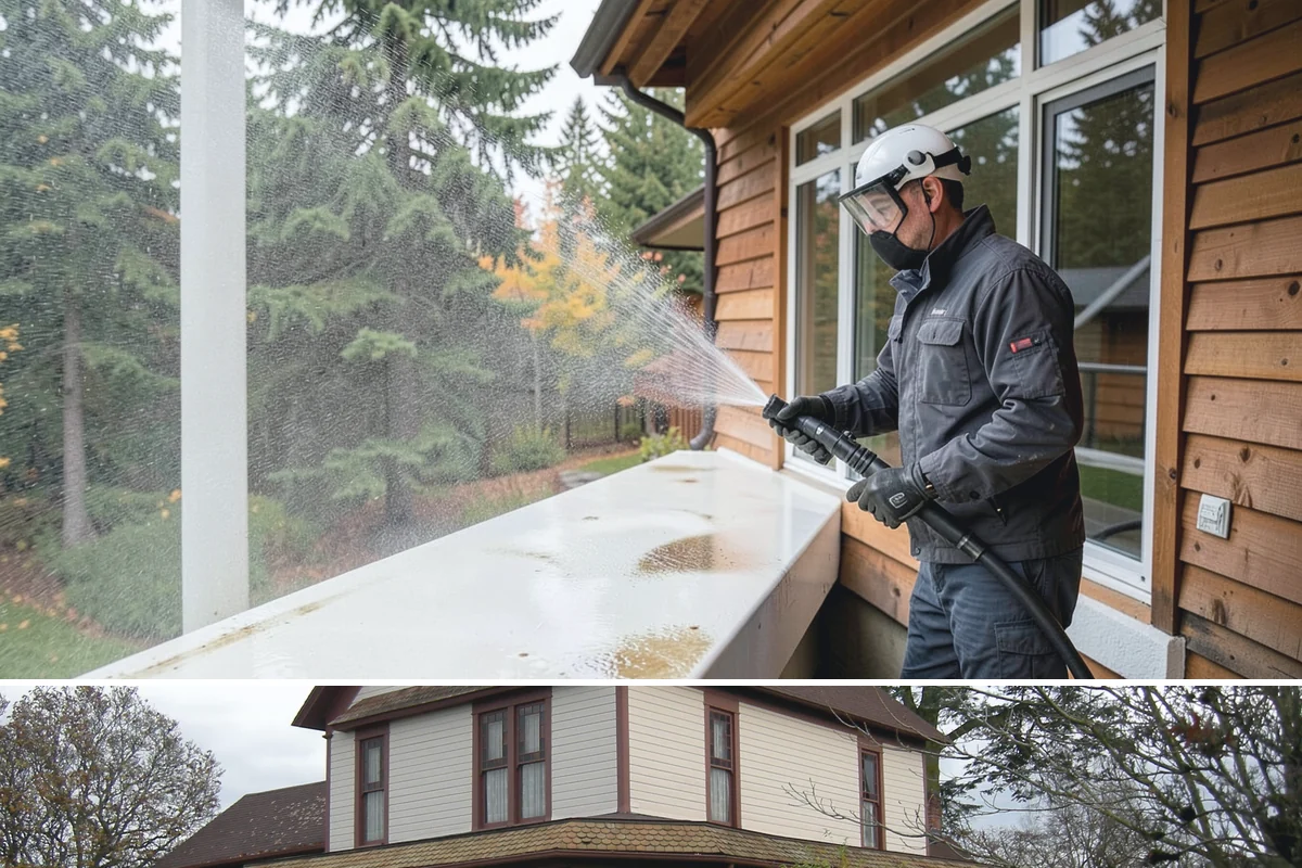 Fence Mildew Removal in Sumner, Pierce County, WA - Treat mildew in the warmer, drier months when growth slows and the treatment can work before new rain arrives.