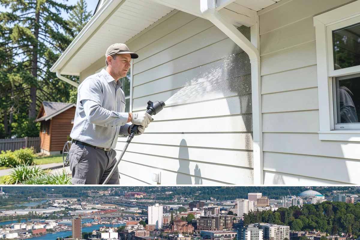 Fence Mildew Removal in Tacoma, Pierce County, WA - Treat mildew in the warmer, drier months when growth slows and the treatment can work before new rain arrives.