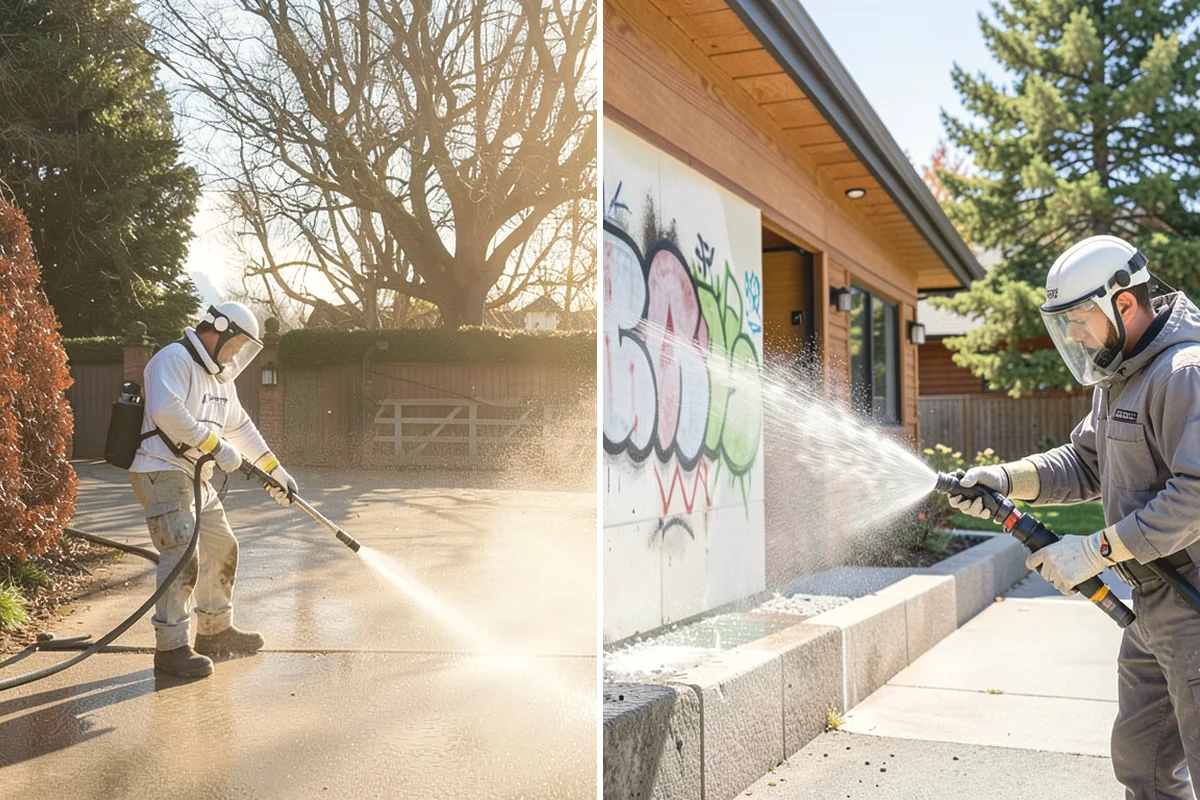 Fence Mildew Removal in University Place, Pierce County, WA - Identify the mildew-heavy shaded and low sections