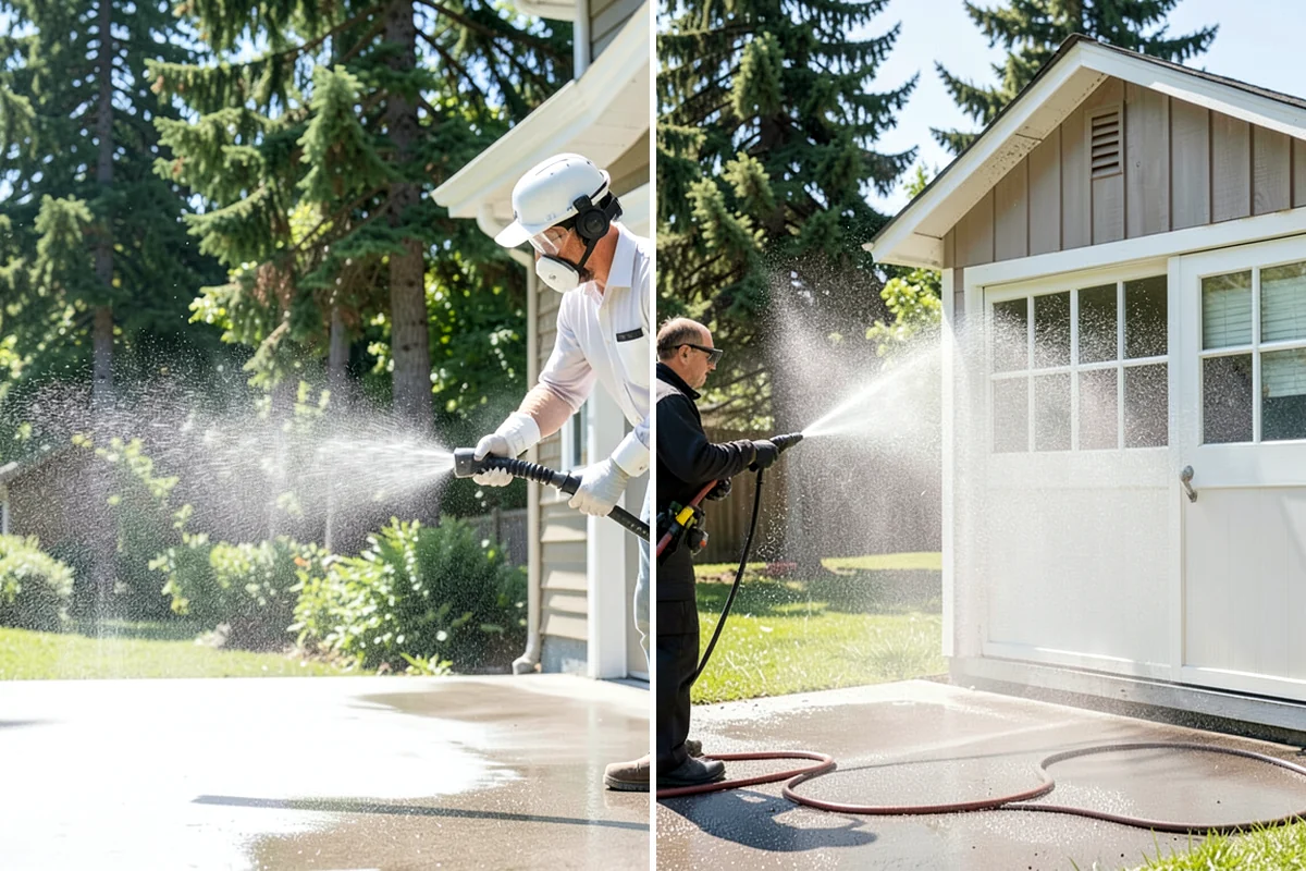 Fence Sealing in Arlington, Snohomish County, WA - Wash the fence and remove mildew, algae, and loose fibers