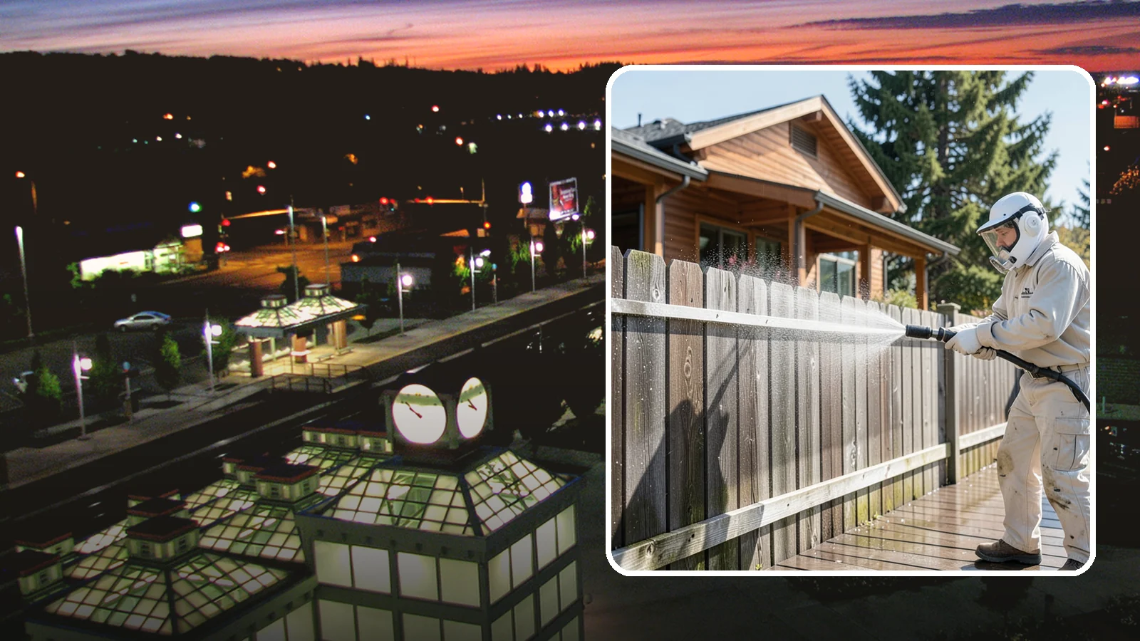 Fence Sealing in Auburn, King County, WA - Clear water-repellent sealing for wood fences that fends off the rot, graying, and moss our damp climate encourages.