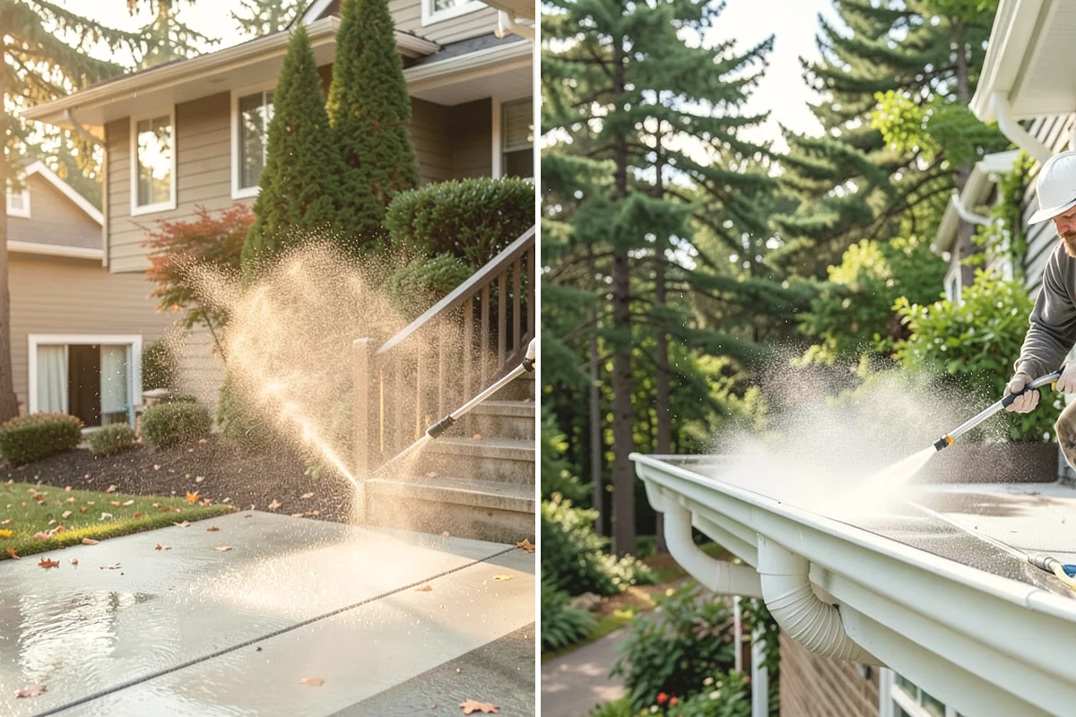 Fence Sealing in Black Diamond, King County, WA - Wash the fence and remove mildew, algae, and loose fibers