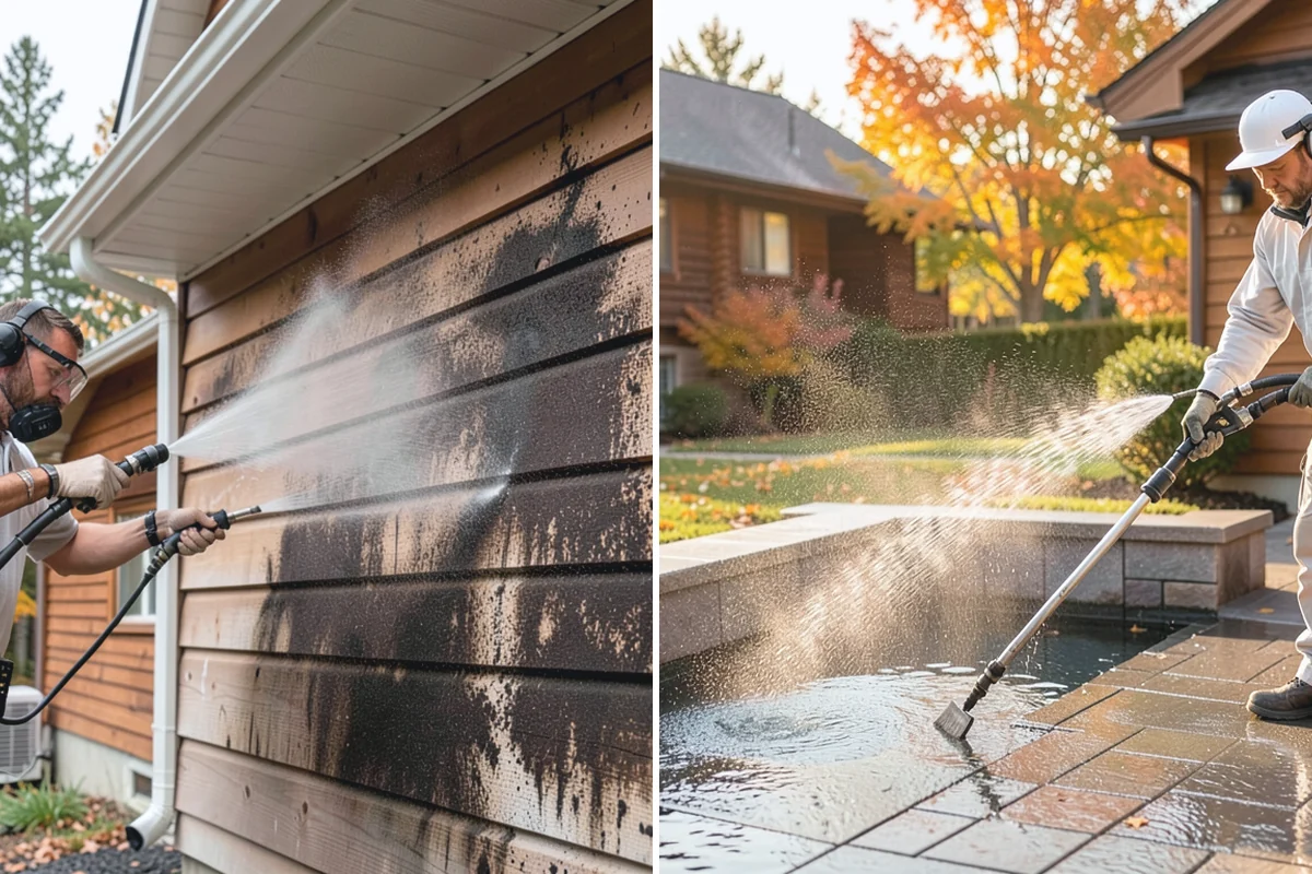 Fence Sealing in Bonney Lake, Pierce County, WA - Wash the fence and remove mildew, algae, and loose fibers