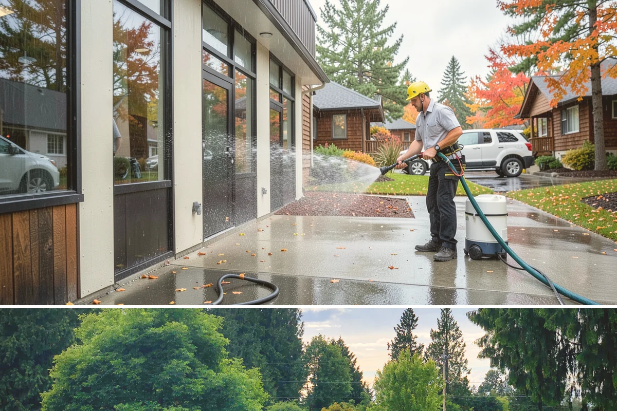 Fence Sealing in Bonney Lake, Pierce County, WA - Seal fences in the dry summer months when both sides of the boards can dry out and the repellent can bond properly.