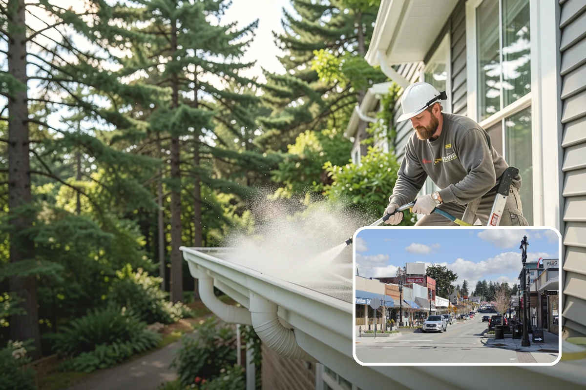 Fence Sealing in Bothell, King County, WA - Sheds rain to slow rot in posts, rails, and pickets