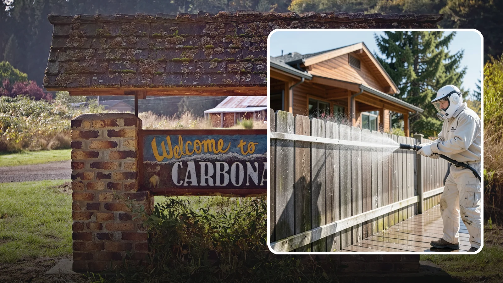 Fence Sealing in Carbonado, Pierce County, WA - Clear water-repellent sealing for wood fences that fends off the rot, graying, and moss our damp climate encourages.