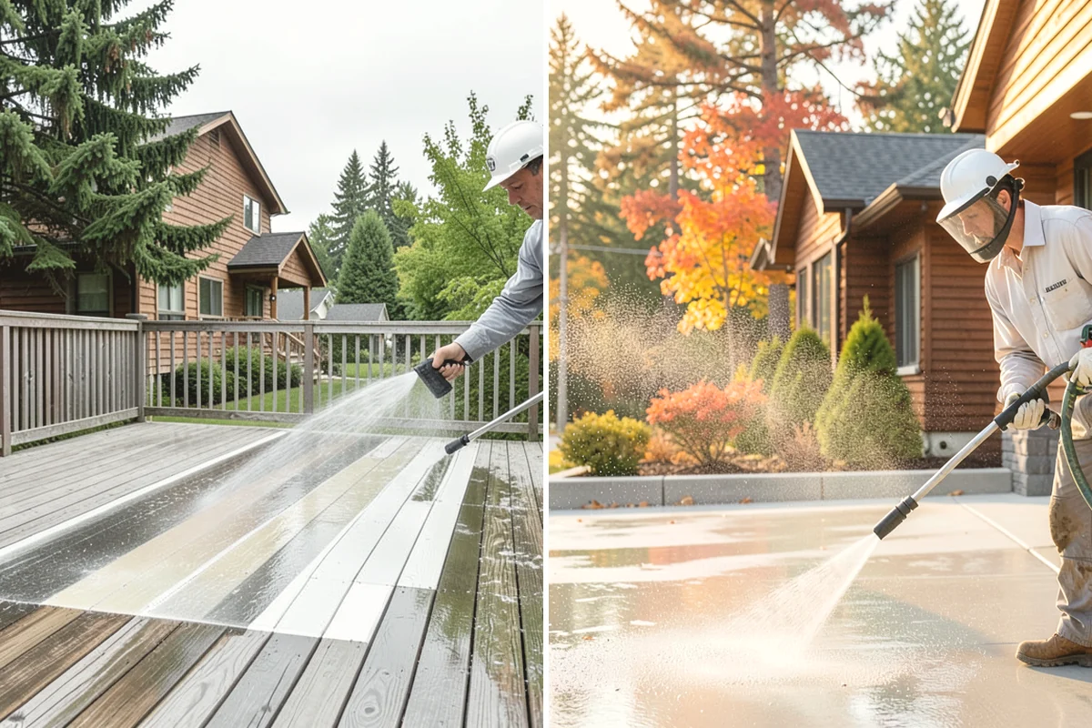 Fence Sealing in Carnation, King County, WA - Wash the fence and remove mildew, algae, and loose fibers