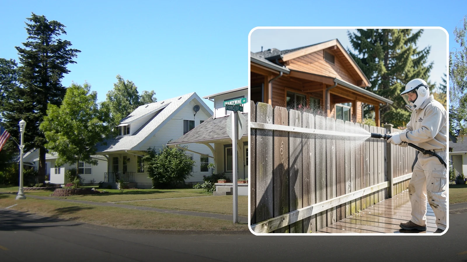 Fence Sealing in DuPont, Pierce County, WA - Clear water-repellent sealing for wood fences that fends off the rot, graying, and moss our damp climate encourages.