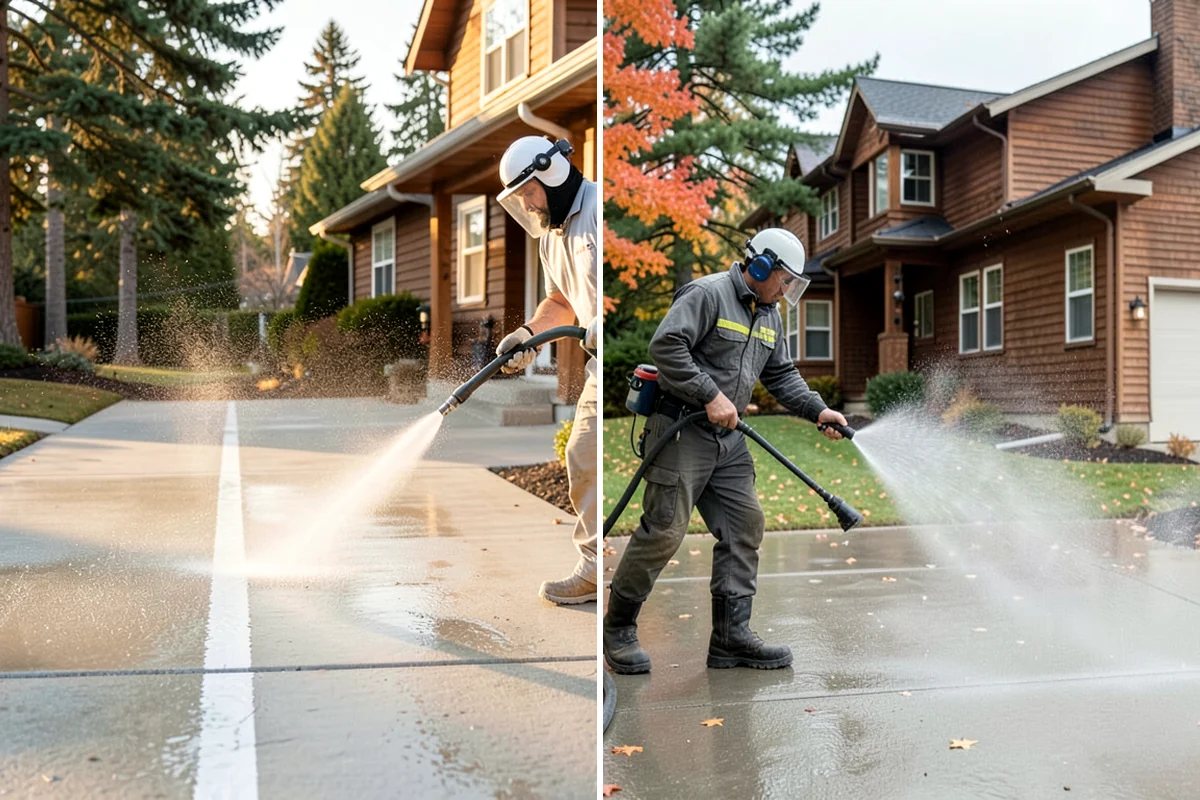 Fence Sealing in DuPont, Pierce County, WA - Wash the fence and remove mildew, algae, and loose fibers