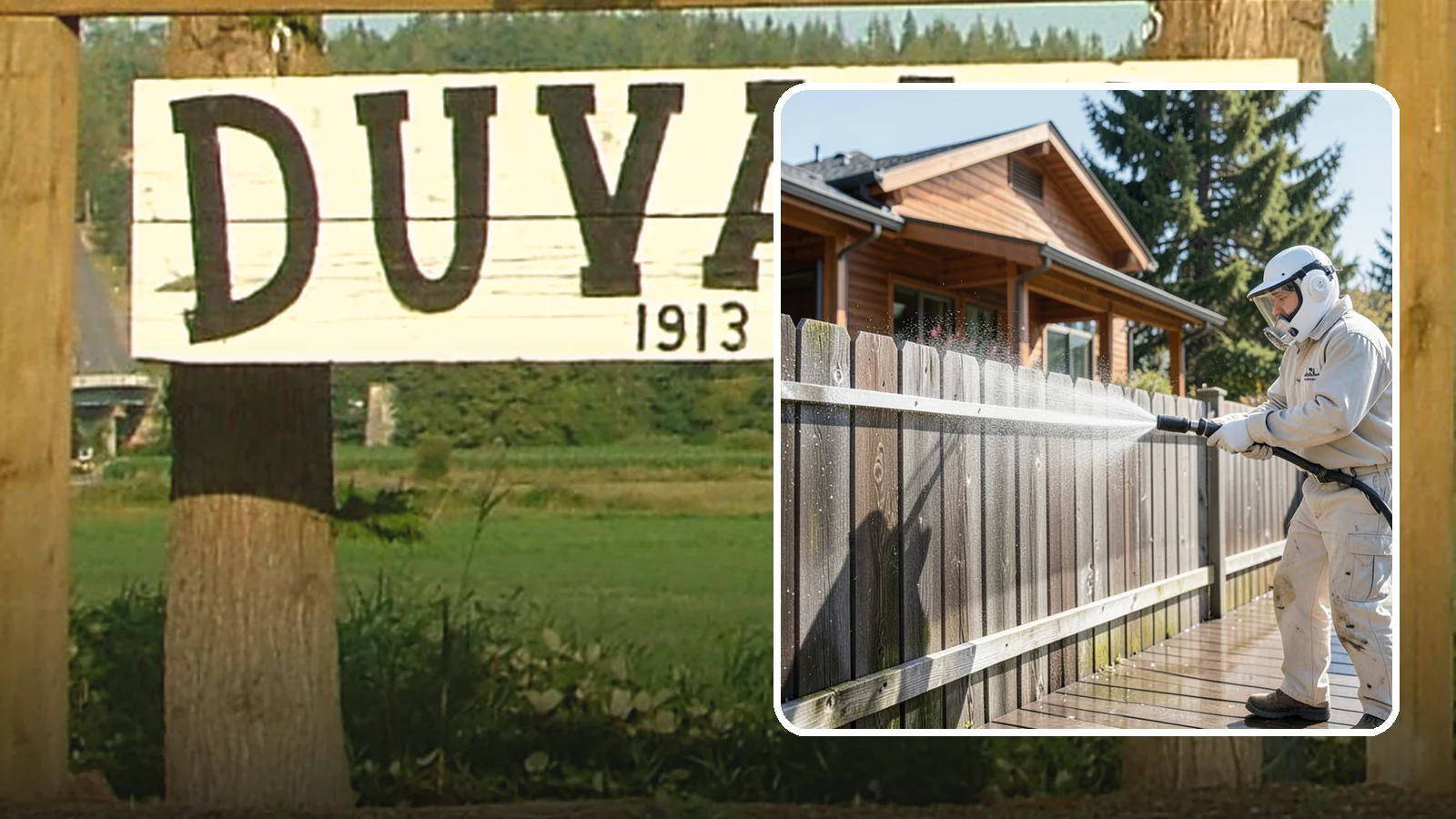 Fence Sealing in Duvall, King County, WA - Clear water-repellent sealing for wood fences that fends off the rot, graying, and moss our damp climate encourages.