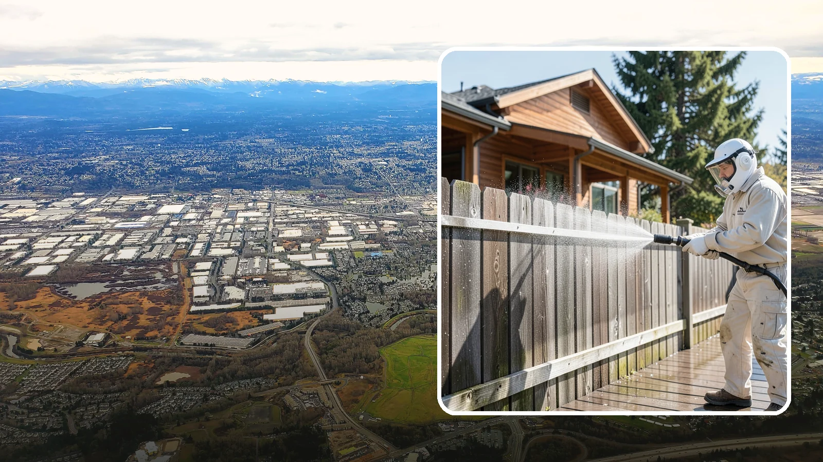 Fence Sealing in Kent, King County, WA - Clear water-repellent sealing for wood fences that fends off the rot, graying, and moss our damp climate encourages.