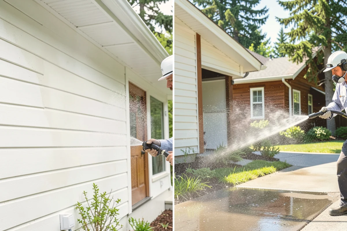 Fence Sealing in Kent, King County, WA - Wash the fence and remove mildew, algae, and loose fibers