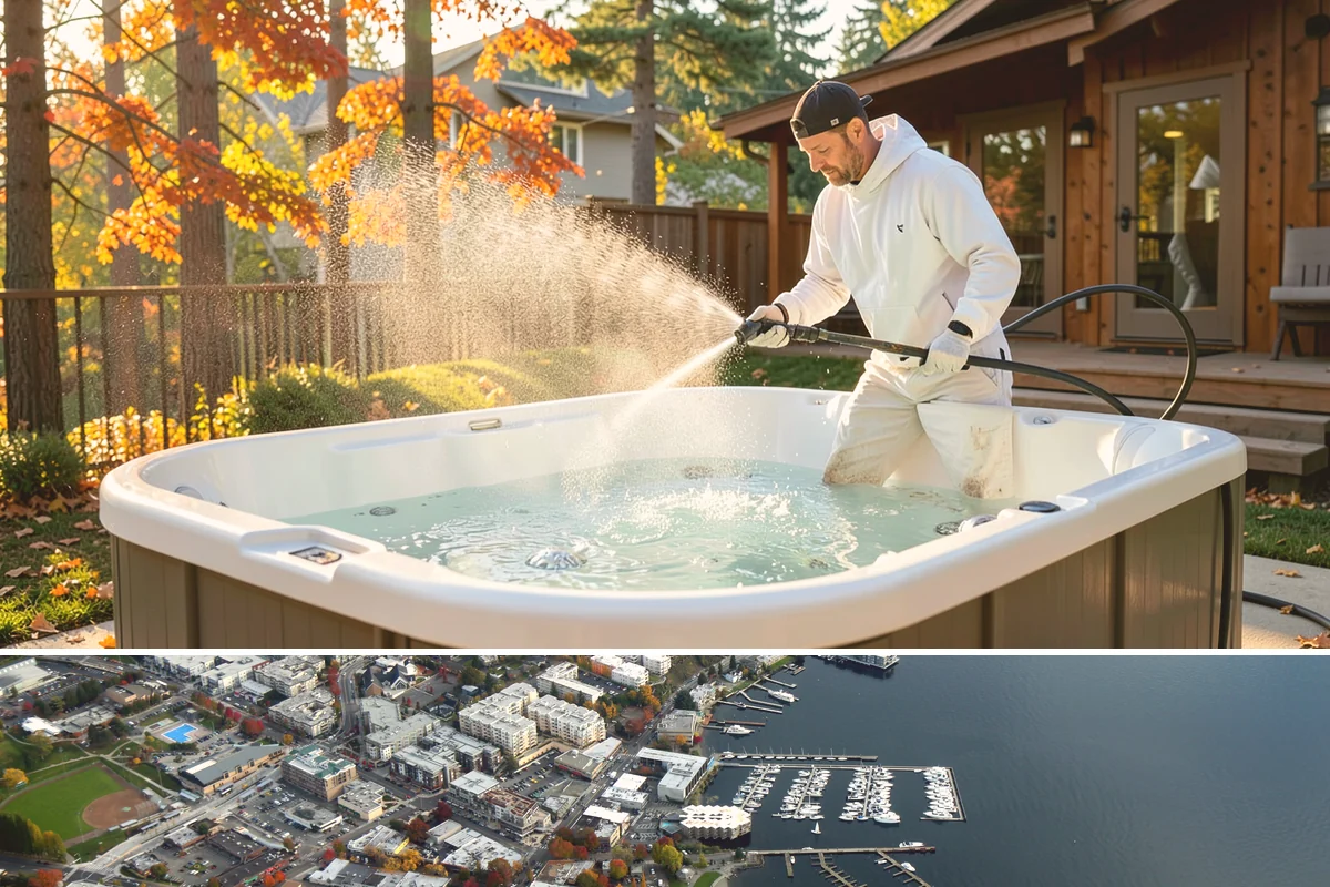 Fence Sealing in Kirkland, King County, WA - Seal fences in the dry summer months when both sides of the boards can dry out and the repellent can bond properly.