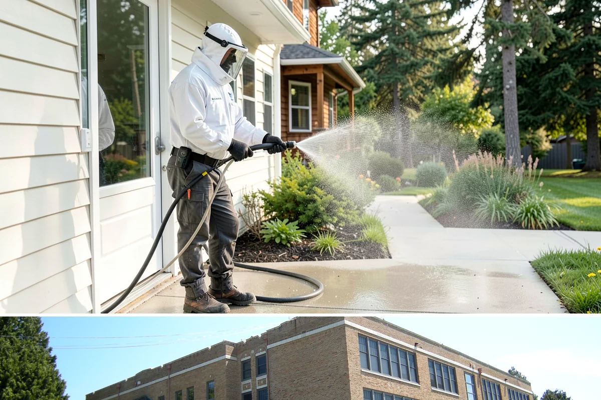 Fence Sealing in Maple Valley, King County, WA - Seal fences in the dry summer months when both sides of the boards can dry out and the repellent can bond properly.