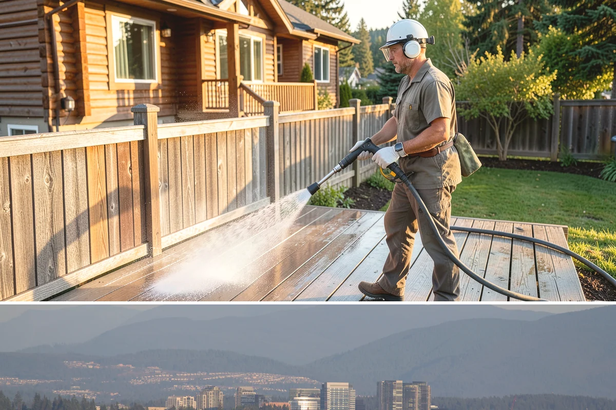 Fence Sealing in Medina, King County, WA - Seal fences in the dry summer months when both sides of the boards can dry out and the repellent can bond properly.